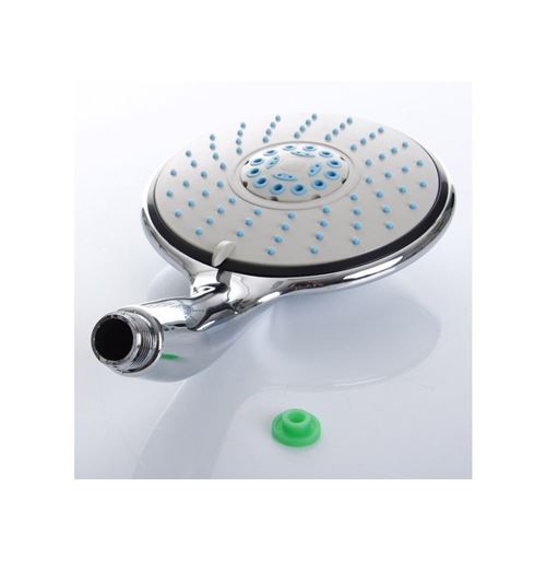 Pommeau de Douche 4 Fonctions Rond XL Chrome
