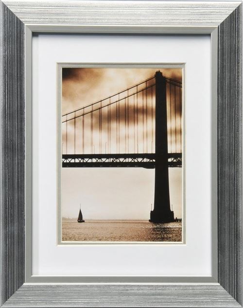 Henzo Cadre mur 673 582 Frisco Bay 15 x 20 cm, gris