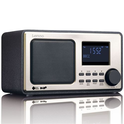 Lenco DAR-010 Black Radio