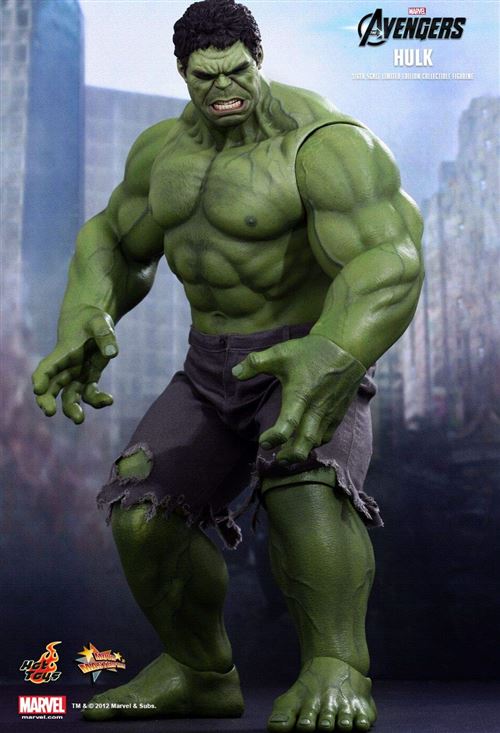 Figurine Hot Toys MMS186 Marvel Comics The Avengers Hulk Figurine de collection Achat prix fnac