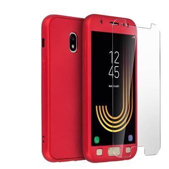 coque samsung j3 2017 silicone rouge