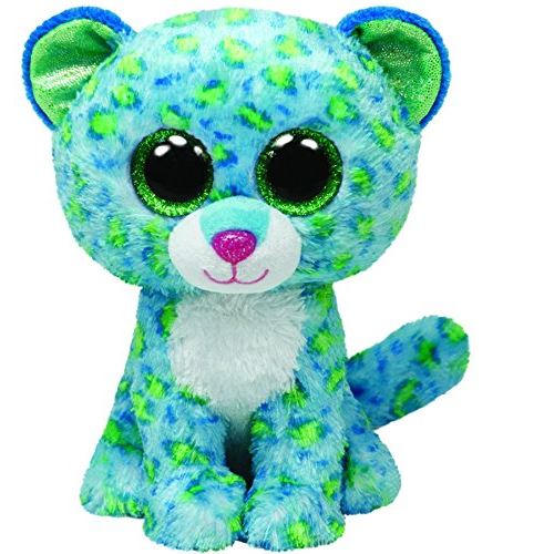 Ty Beanie Boos Buddies Peluche Medium Léopard Bleu