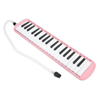 Mélodica Instrument de Musique 37 Touches pour Pratique d'Apprenant Débutant - Rose - 1