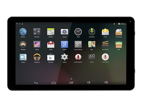 DENVER TAQ-10465 - Tablette - Android 10 Go Edition - 64 Go - 10.1 TFT (1024 x 600) - Logement microSD