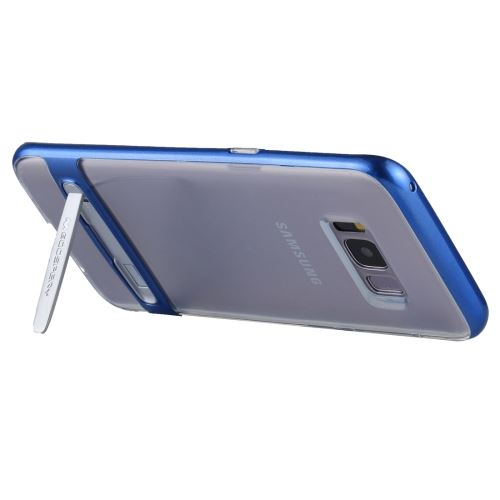 Galaxy S8 Coque Protection TPU Bleu Electroplating Support ALS47080