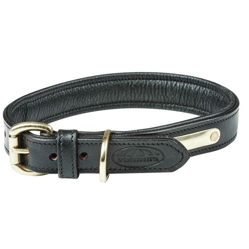 Comparer les prix de Weatherbeeta - Collier cuir - Chien (L) (Noir) - UTWB1258