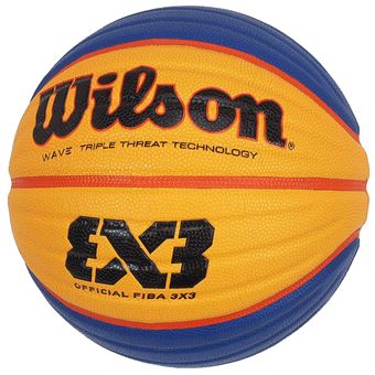 Ballon de basket Wilson Fiba 3 par 3 taille 6 Jaune taille : UNI réf : 82302 - 1