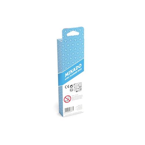 Mikado Géant En Bois – 50 Cm, 41 Baguettes, Jeu D’adresse Familial, Dès 5 Ans – Version XXL, Pochette Inclus, + Carte Tigre
