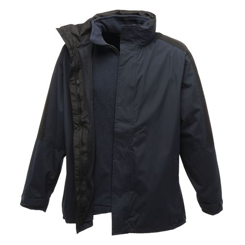 Regatta - Blouson multifonction DEFENDER - Homme (4XL) (Bleu marine/noir) - UTRG1597