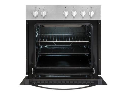 Exquisit EHE15 Set - Four avec plaque de cuisson - intégrable - classe A - acier inoxydable