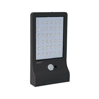 12 Sur Lampe Led Solaire Exterieure Noir Avec Detection Aslo 3w