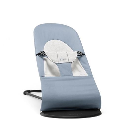 Babybjorn Transat Balance Soft, Bleu/gris, Coton/jersey