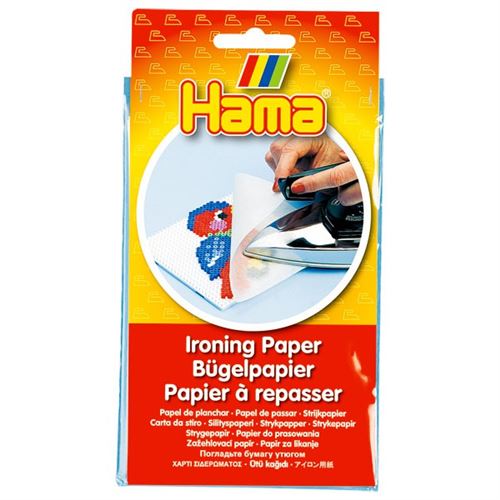 HAMA  4 feuilles de papier a repasser