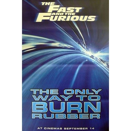 The Fast And The Furious - 100x150 cm - AFFICHE / POSTER État correct -  reconditionné disponible sur Fnac