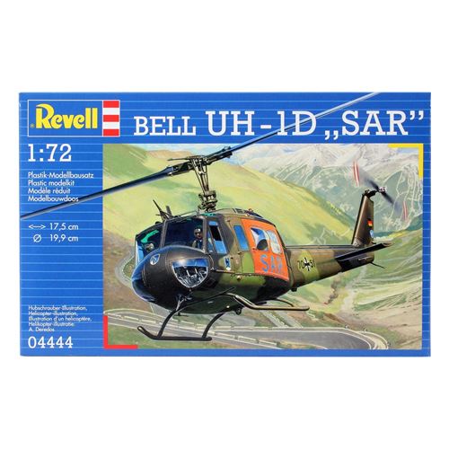Revell - 4444 - Maquette - Bell Uh-1D Luftwaffe/Heer - Echelle 1:72