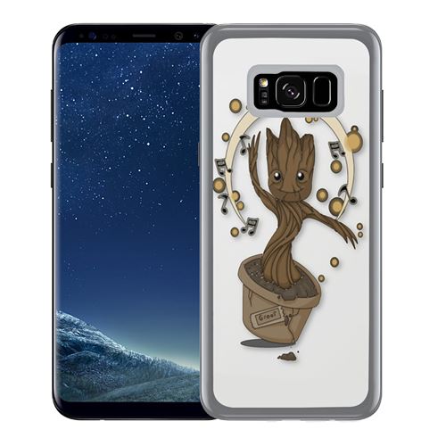 Coque pour Samsung Galaxy S8 gardiens de la galaxie dancing groot