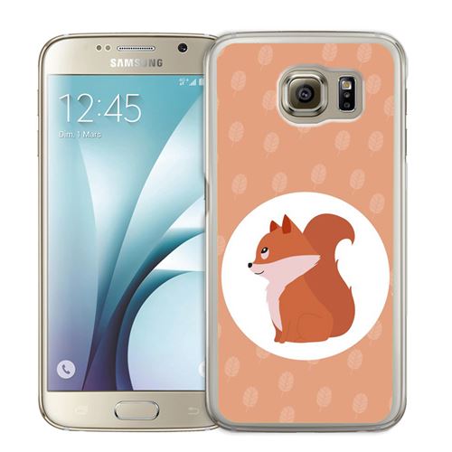 Coque pour Samsung Galaxy S7 renard roux