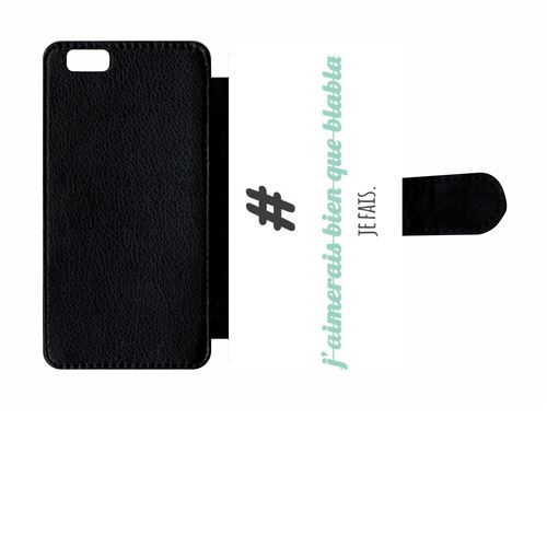 Etui À Rabat Apple Iphone 6 Bla Bla Je Fais