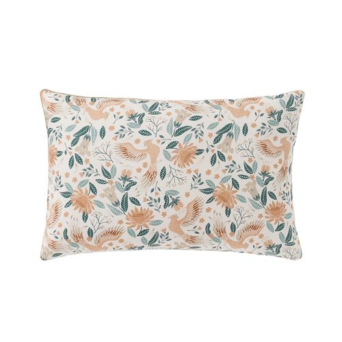 Essix - Taie d'oreiller Fabuleuse en Percale de coton Multicolore - 50 x 75 cm