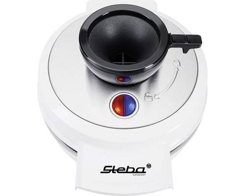 Steba We 20 Volcano Gaufrier avec innovante Entonnoir de remplissage, blanc