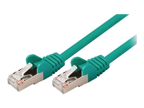 Valueline VLCP85121G10 Câble réseau Cat5e Sf / utp Rj45 (8/8) Mâle - Rj45 (8/8) Mâle 1,00 M Vert