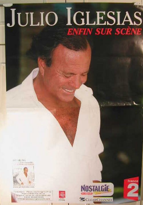 Iglesias Julio - 80x120 cm - AFFICHE / POSTER