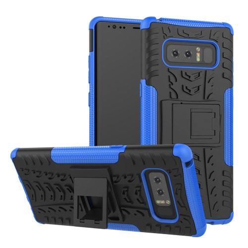 Coque Anti Choc Pour Samsung Galaxy Note 8 Modèle Spider - Bleu