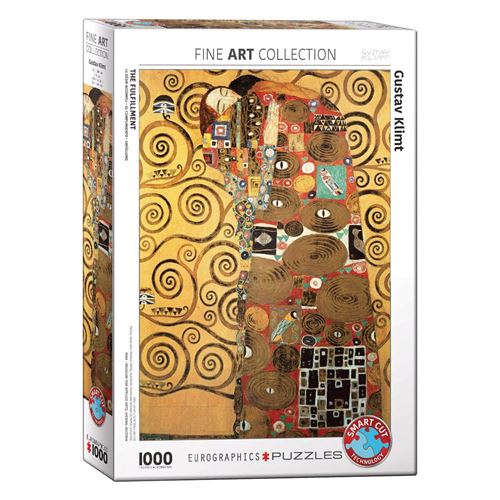 EuroGraphics The Fulfillment by Gustav Klimt 1000 Piece Puzzle
