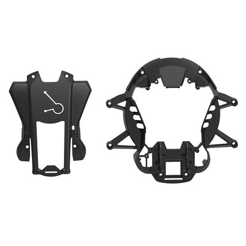 PARROT coques centrales et carène pour jumping sumo noir - pf070102