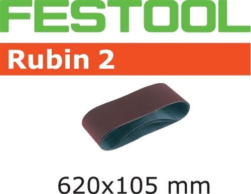 Boite De 10 Bandes Abrasives 620 X 105 Ru2 Festool - P100 - 499152