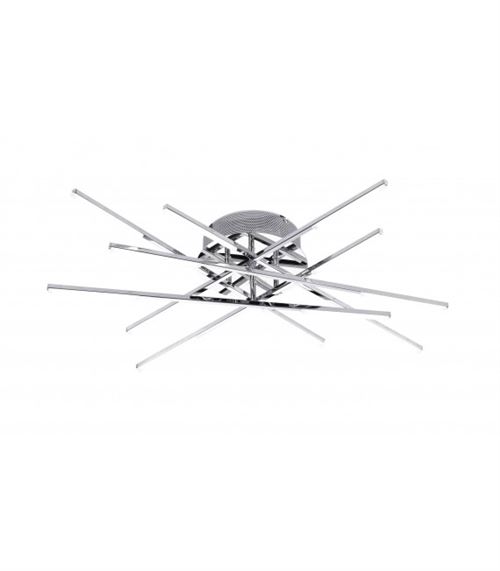 Plafonnier FORTE chrome 12 ampoules LED