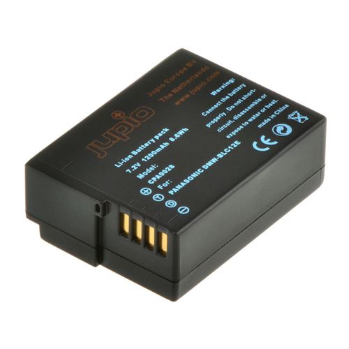 Jupio batterie compatible avec panasonic dmw-blc12e
