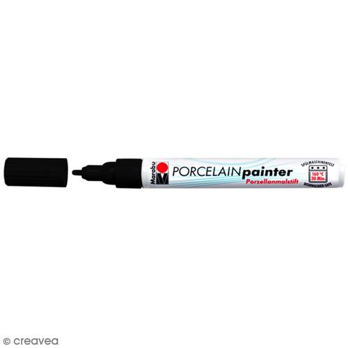 MARABU Feutre porcelaine Porcelain painter 1-2 mm - 34 couleurs 