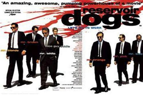 Reservoir Dogs Poster - Allons Travailler III (61x91 cm)