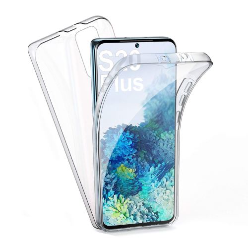 Coque 360 degrés pour Samsung Galaxy S20 PLUS (S20+) Protection intégrale souple TPU Transparente face et dos
