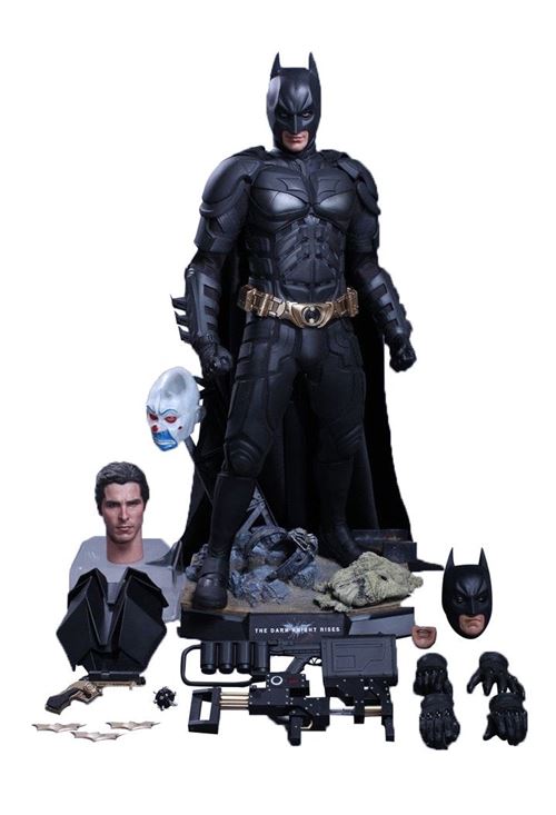 Figurine Hot Toys QS001 - DC Comics - The Dark Knight Rises - Batman Standard Version