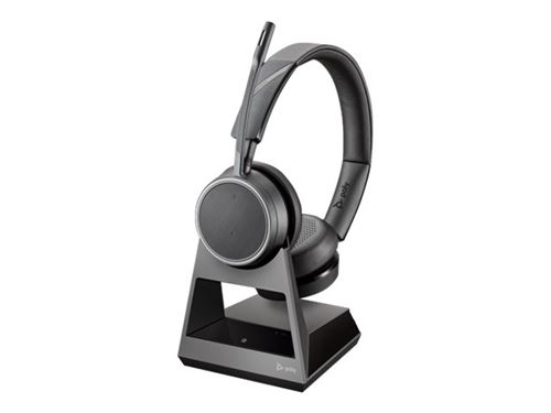 Poly - Plantronics Voyager 4220 Office - 1 weg-basis - Office Series - koptelefoon - op oor - Bluetooth - draadloos