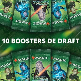 Coffret 10 boosters Magic L'Assemblée Renaissance de Zendikar