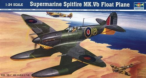 Maquette avion Trumpeter Supermarine Spitfire MK.Vb Hydravion- 1/24 -