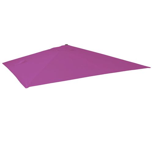 Revêtement pour parasol de luxe MENDLER HWC-A96, 3x4m (Ø5m) polyester 3,5kg violet