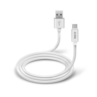 Câble de données et de chargement Type C SBS Collection Polo 1,5 m Blanc