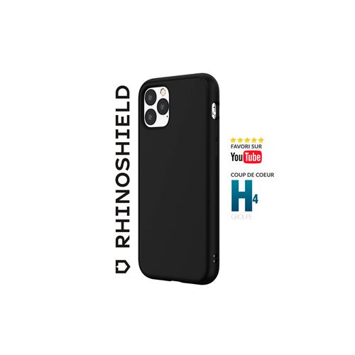RhinoShield SolidSuit - Coque de protection pour téléphone portable -  élastomère thermoplastique (TPE) - noir - pour Apple iPhone 14 Pro - Coque  et étui téléphone mobile - Achat & prix
