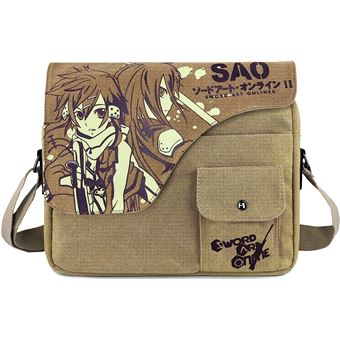 Sac à bandoulière pour femme en toile - Sac à main tissu - Sac Tendance