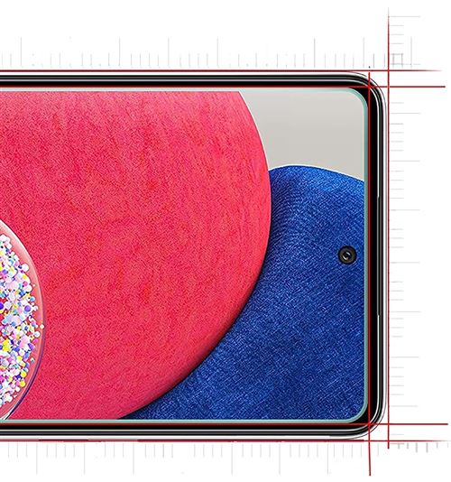 Verre Trempé Conçu pour Samsung Galaxy A53 5G 6.46, 3 Pièces HD Film Vitre Protection  écran avec 3 Pièces Caméra Arrière Protecteur - Cdiscount Téléphonie