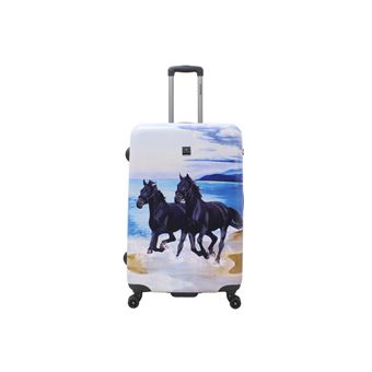 Housse De Valise Personnalisable 18-22 Pouces – Protection Anti-rayures, élastique, Texte Personnalisé