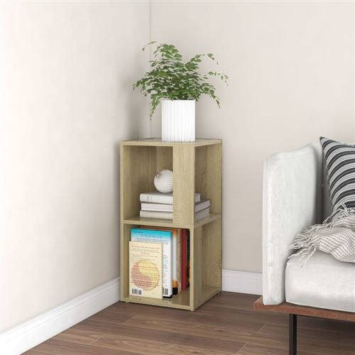 Armoire d angle Chêne sonoma 33x33x67 cm Bois d ingénierie