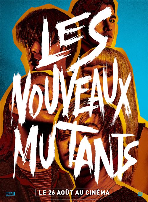 Les Nouveaux Mutants - 2021 - Maisie Williams, Anya Taylor-Joy - 40x60cm - Affiche de cinéma originale pliée