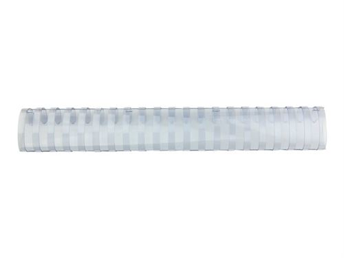 GBC CombBind - 32 mm - 21 anneaux - A4 (210 x 297 mm) - 280 feuilles - blanc - 50 unités peigne de reliure en plastique