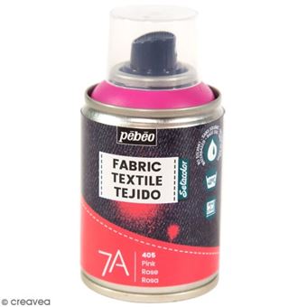 Aérosol peinture textile - Argent