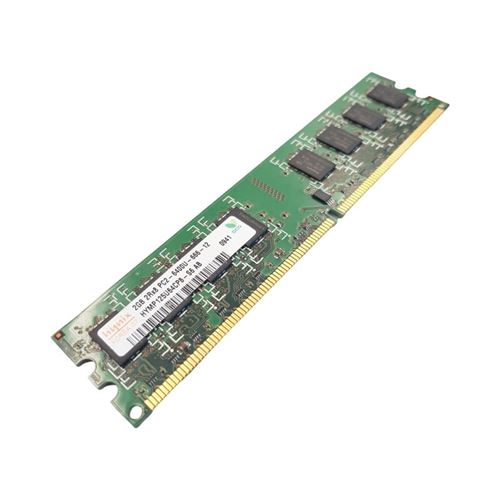 Barrette Mémoire 2Go Ram Ddr2 Hynix Hymp125U64Cp8-S6 Dimm Pc2-6400 2Rx8